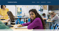 Desktop Screenshot of academiacambu.com